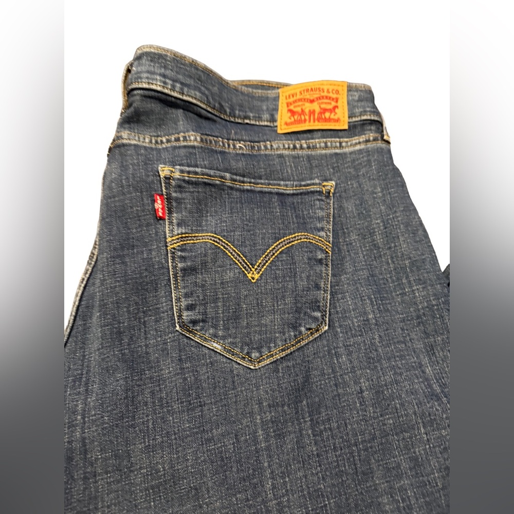 Levi's Women's Dark Blue Straight Jeans